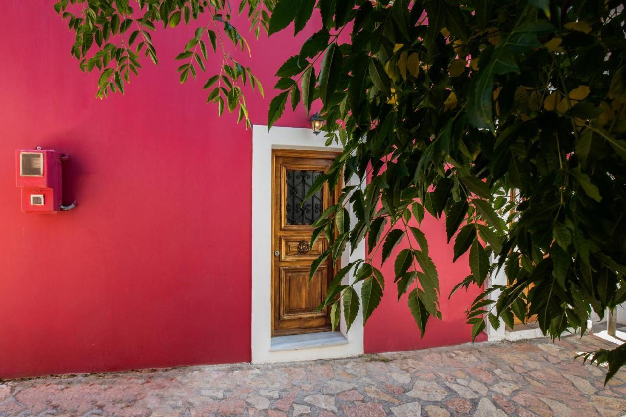 Coralli House Chalki Town Exterior photo